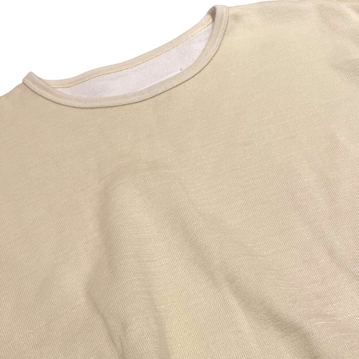 【値下げ】MM6 Maison Margiela 15SS カットソー S52GU0010 イエロー サイズ：SIZE S (名古屋パルコ店) MM6 Maison Margiela(マルタンマルジェラ) 15SSカットソー