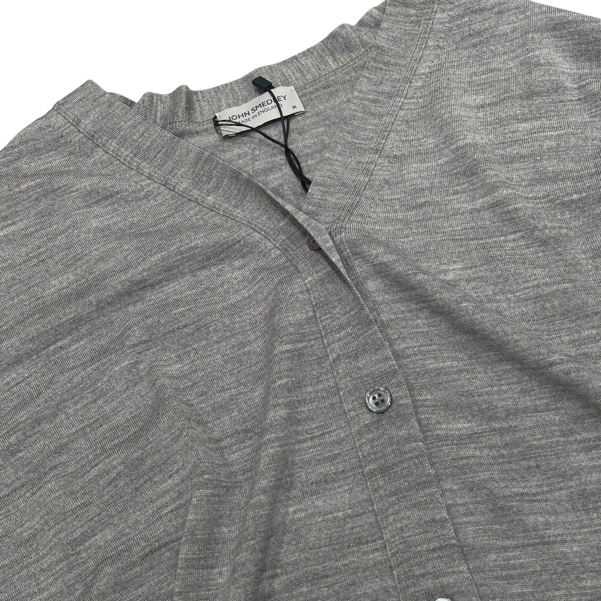 ジョンスメドレー エクストラファインメリノ カーディガン JOHN SMEDLEY(ジョンスメドレー) エクストラファインメリノ