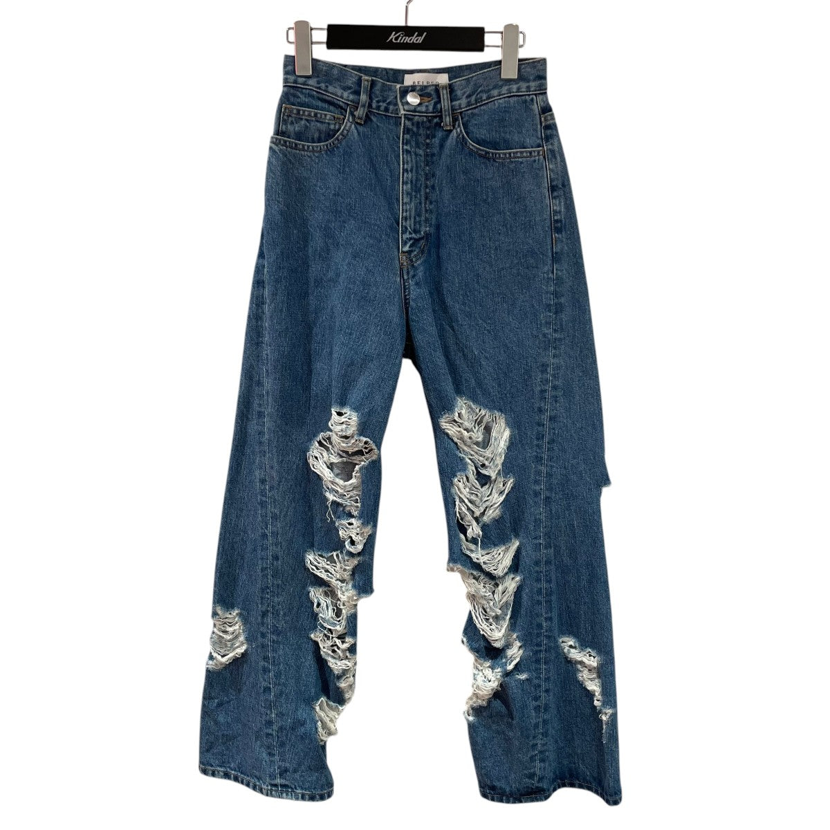 TWISTED DENIM PANTSダメージデニムパンツ1812-0623