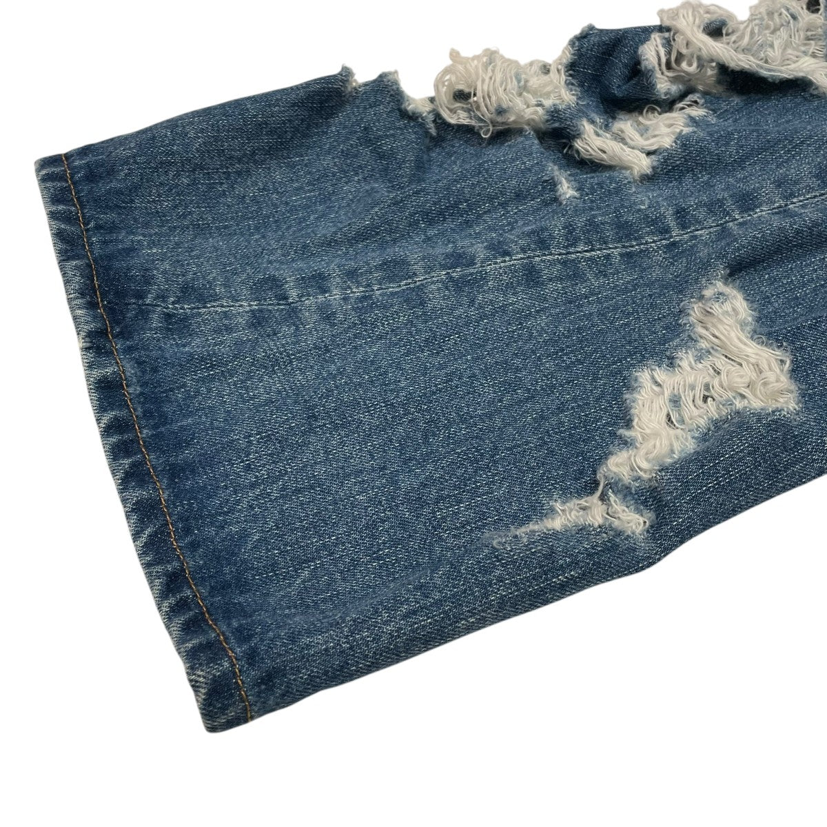 TWISTED DENIM PANTSダメージデニムパンツ1812-0623