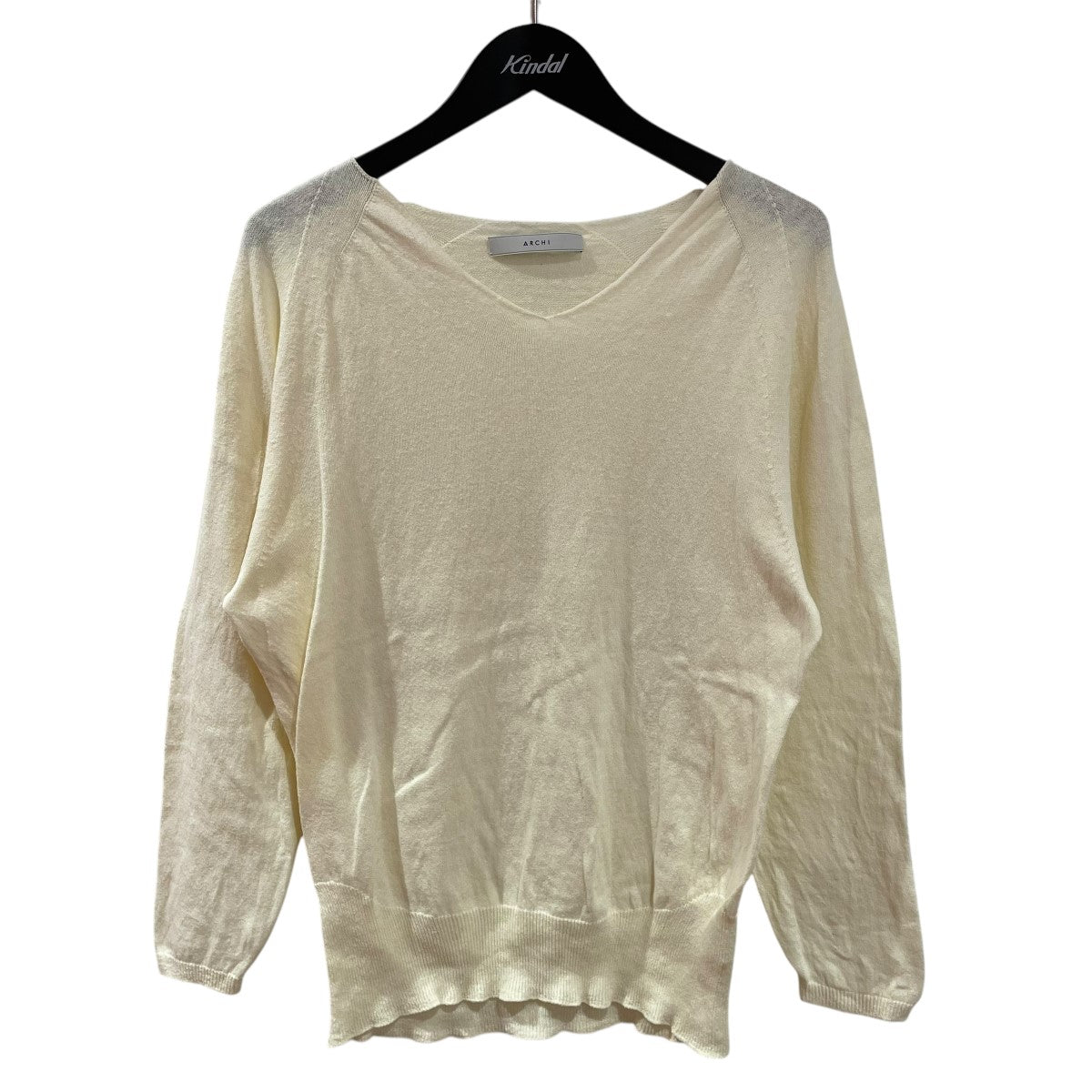 Recycle Cotton Knit PulloverニットAS24-J1