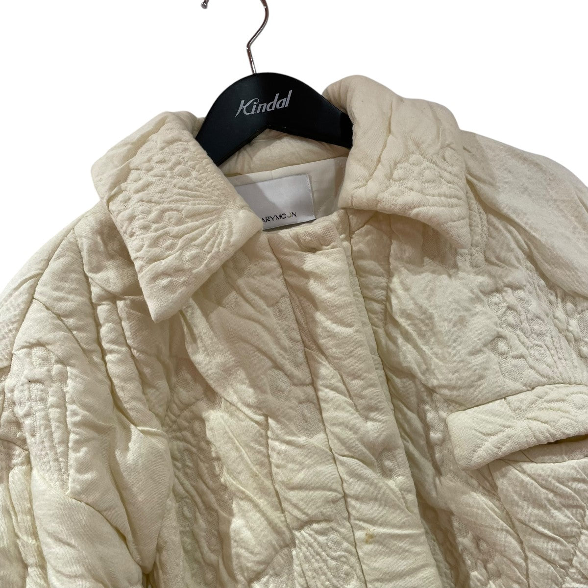 ROSARYMOON(ロザリームーン) Fluffy Jacquard Quilted Coatブルゾン
