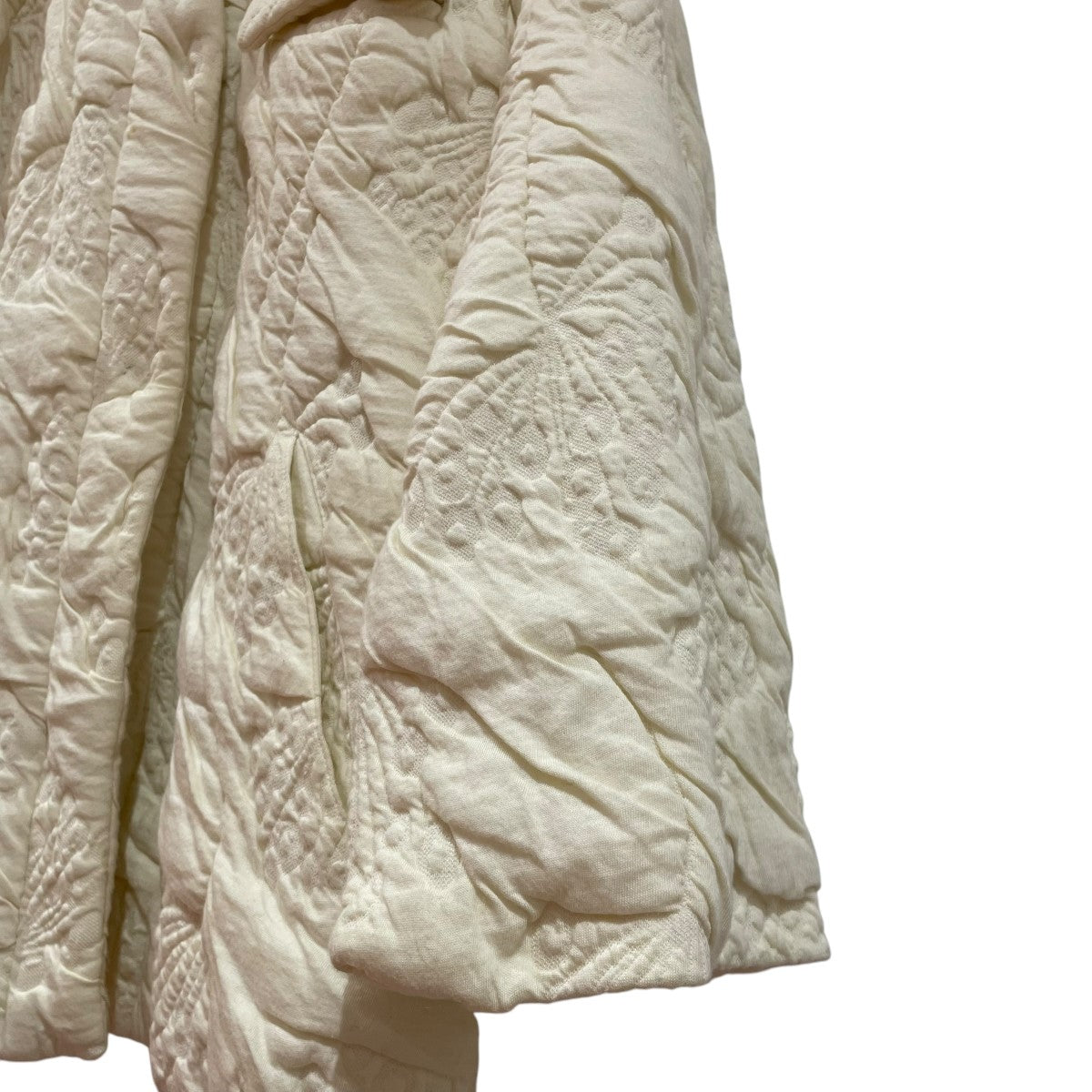 ROSARYMOON(ロザリームーン) Fluffy Jacquard Quilted Coatブルゾン