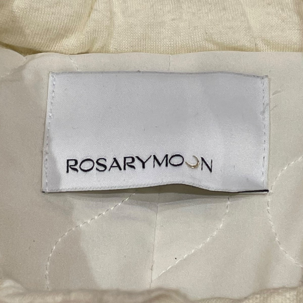 ROSARYMOON(ロザリームーン) Fluffy Jacquard Quilted Coatブルゾン
