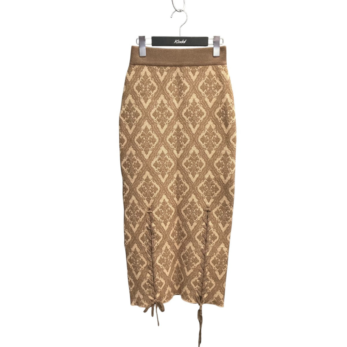 AMERI MAGGIE KNIT SKIRTニットスカート01920930050 古着・中古-1枚目のアイテム画像