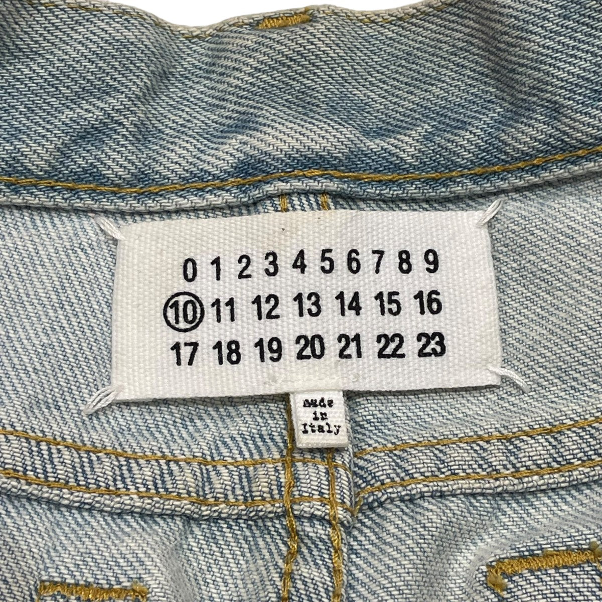 Maison Margiela(メゾンマルジェラ) 19AWDOCKING DENIM PANTS