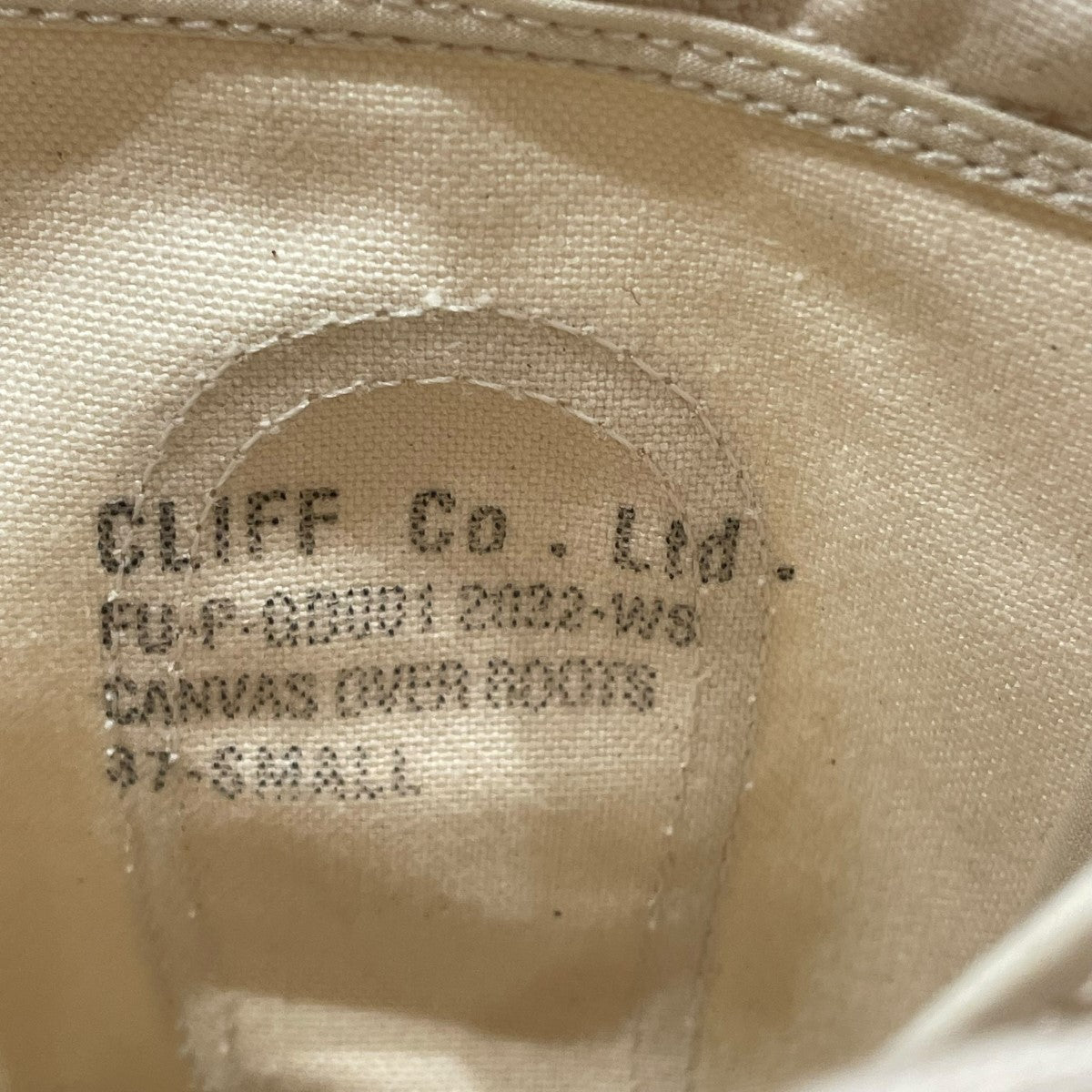 CANVAS OVER BOOTSハイカットブーツFU-P-GD001