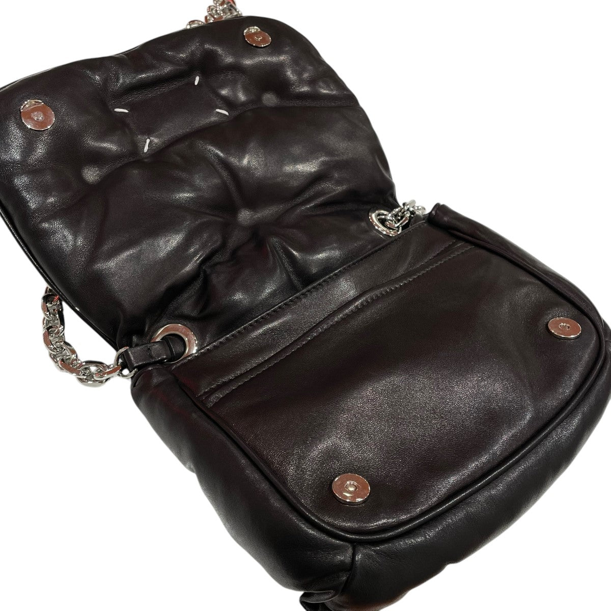 未使用品 Maison Margiela グラムスラム ショルダーバッグ Maison Margiela(メゾンマルジェラ) Glam Slam Chain Shoulder