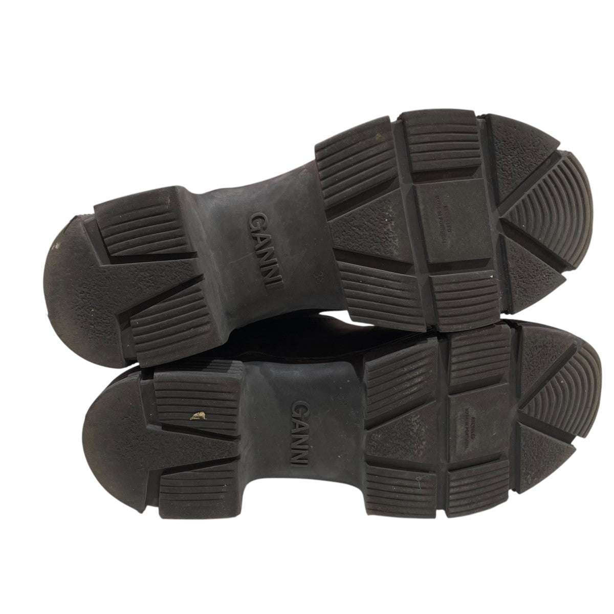 Ganni(ガニー) サイドゴアブーツ ブラック サイズ 38｜【公式