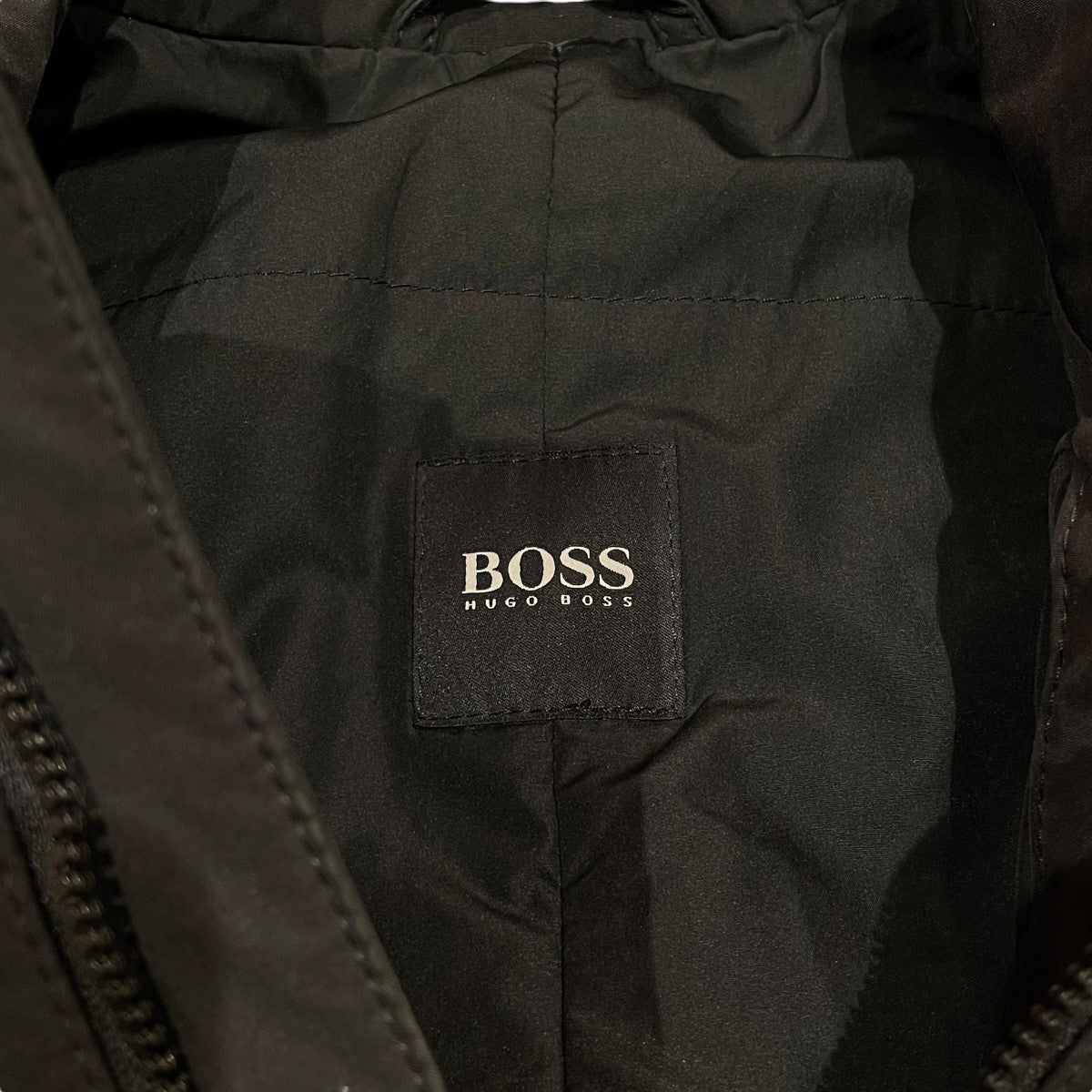 HUGO BOSS(ヒューゴボス) ナイロンジャケット ブラック サイズ
