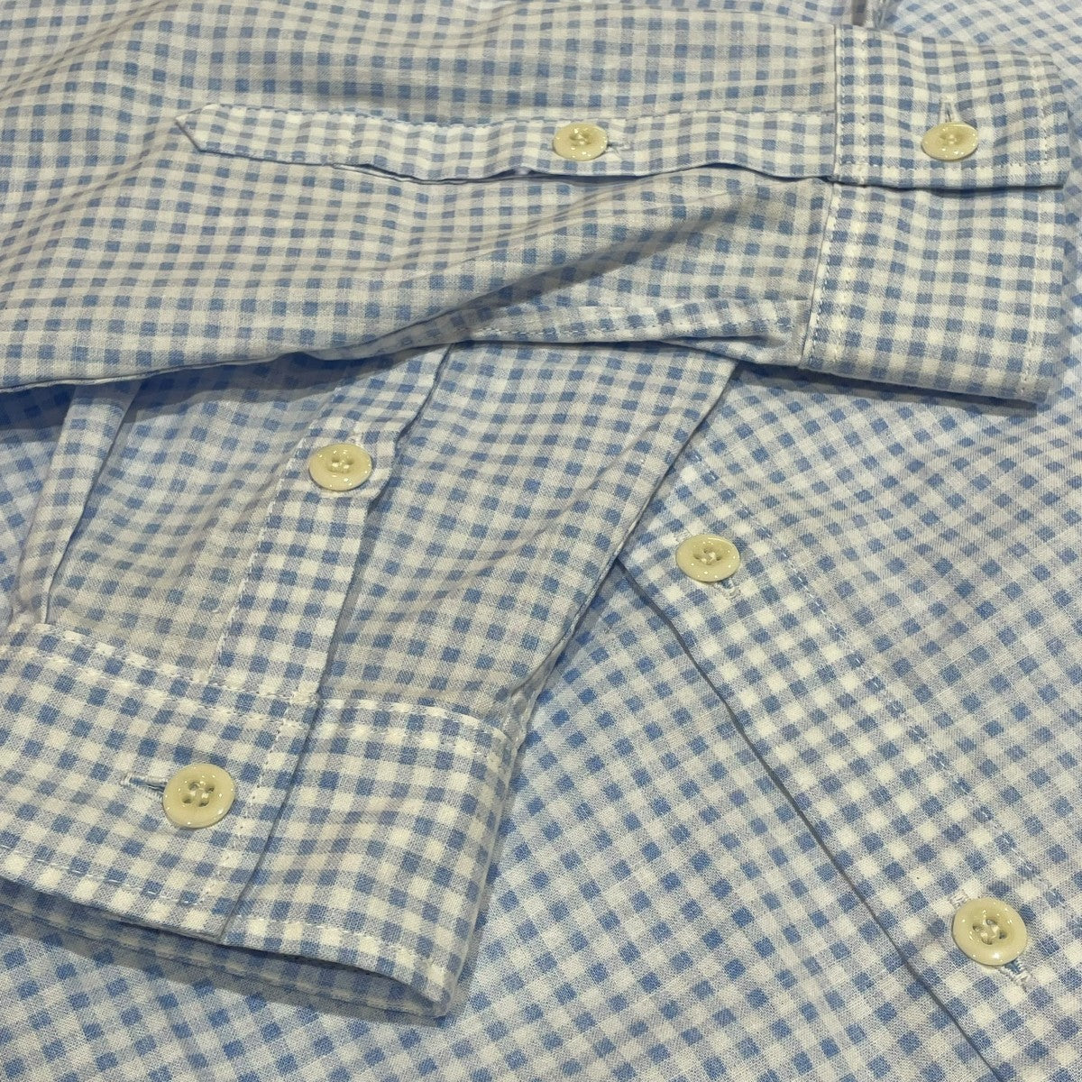 A MACHINE(エイマシン) Not Reversible Shirt長袖シャツ スカイ