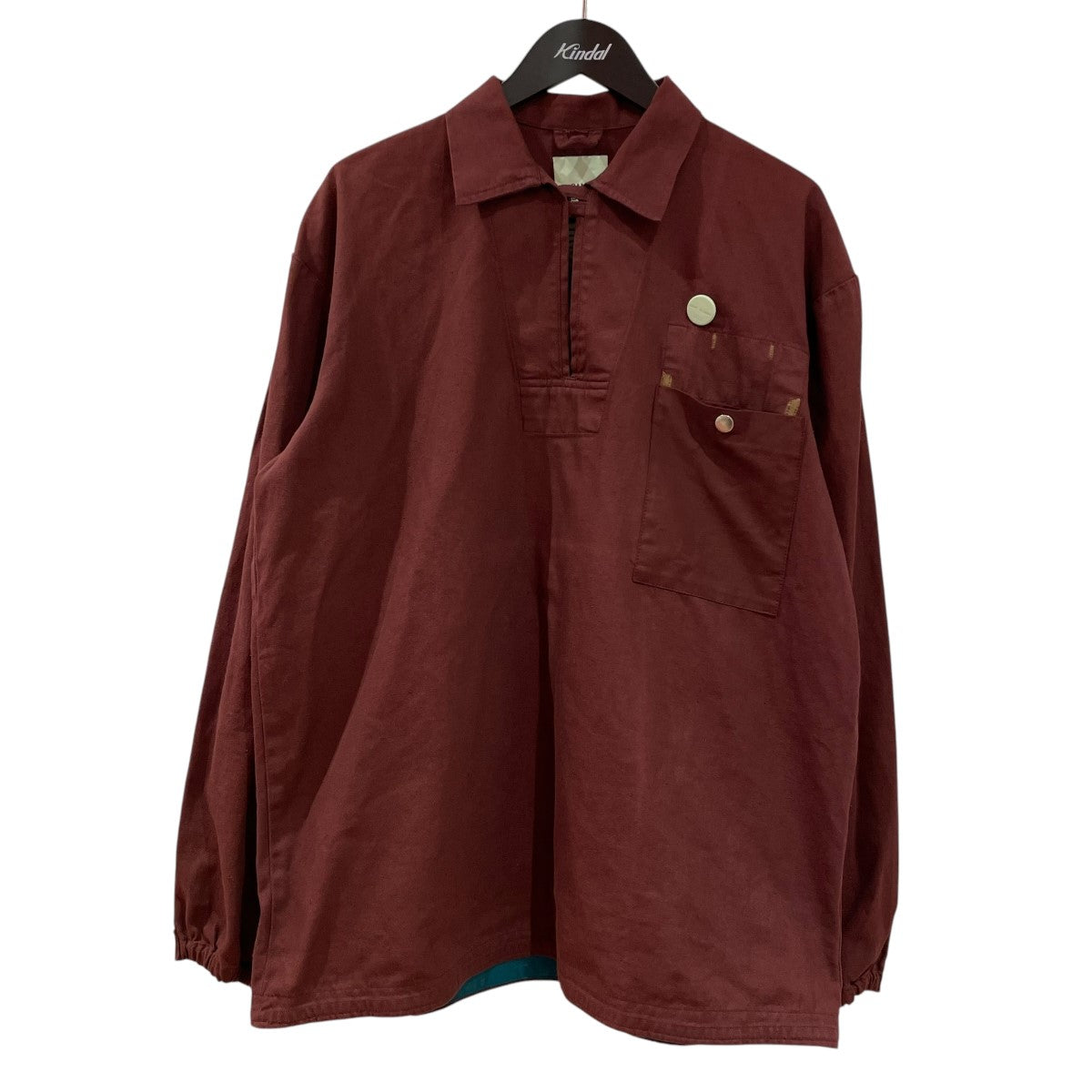 RE：WORK SKIPPER PULLOVER SHIRTプルオーバーシャツOAXU600588