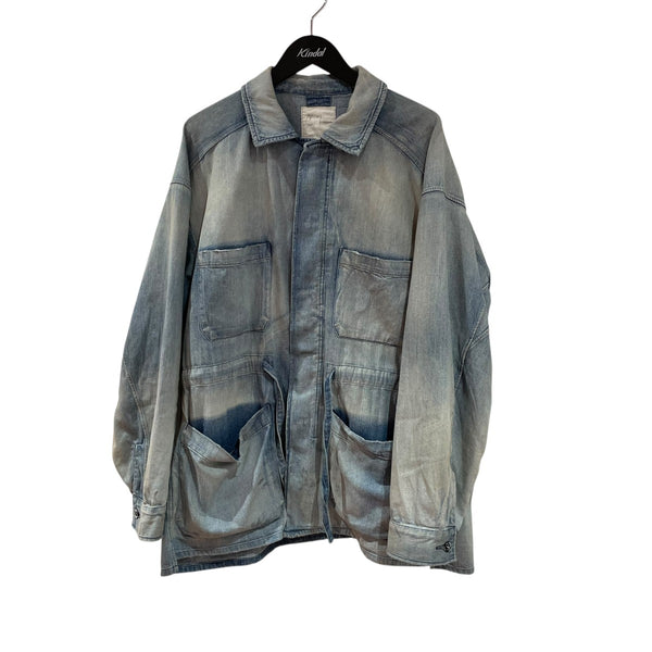 ジャケット・アウター 24AW ANCELLM AGING DENIM SHIRT JACKET 2 2024AW】 ANCELLM (アンセルム) 