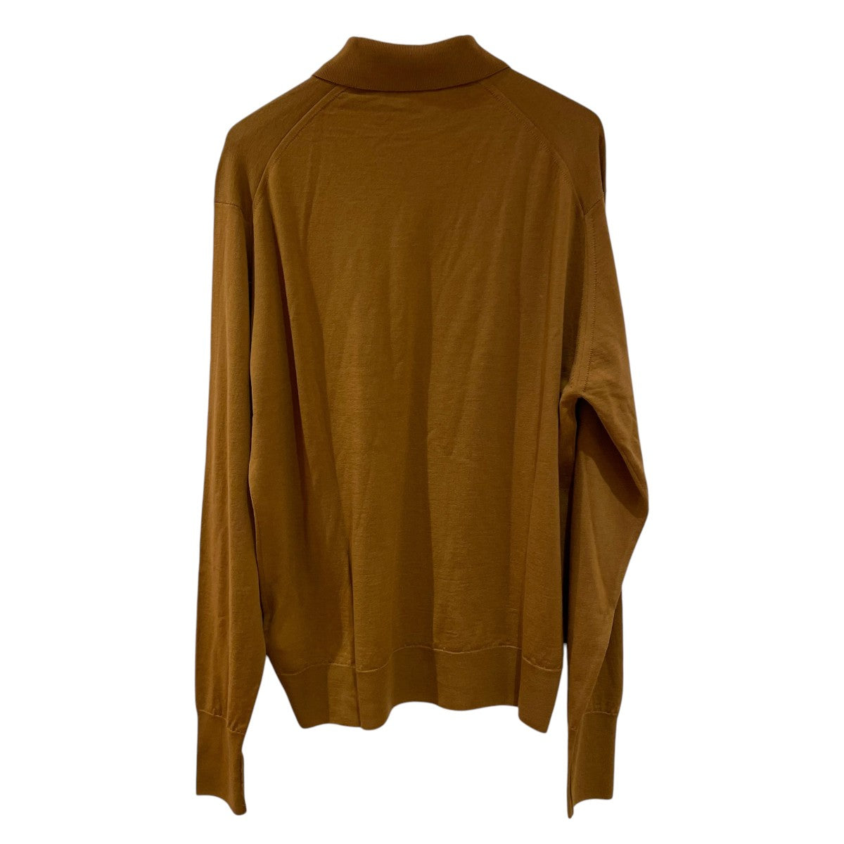 KAPTAIN SUNSHINE×JOHN SMEDLEY ニットポロシャツ ブラウン