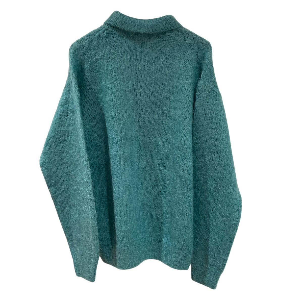 RUSHED SUPER KID MOHAIR KNIT POLOニットポロシャツA22AP02KM