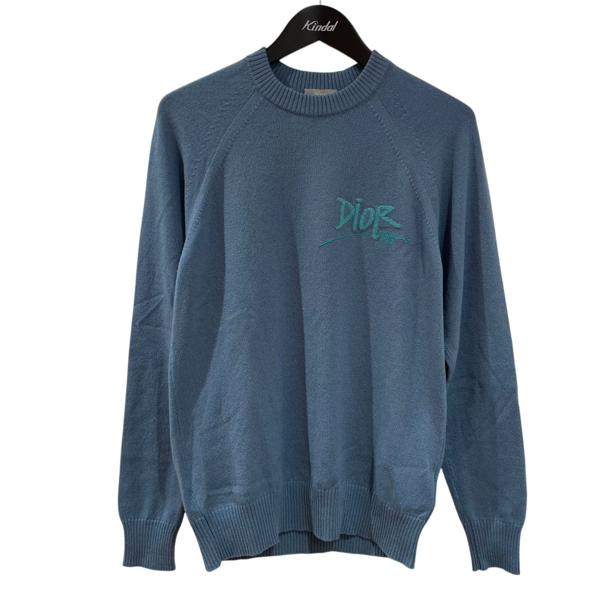 Christian Dior 20AW×Sahwn Stussyカシミヤセーター033M609AT070 古着・中古-1枚目のアイテム画像
