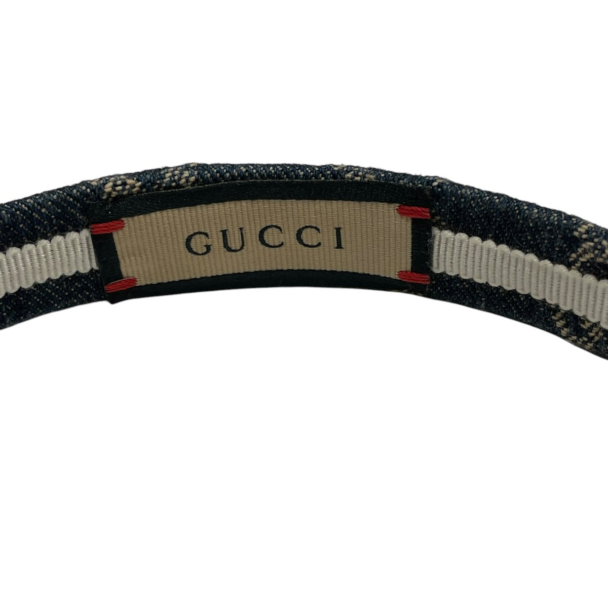 GUCCI GGキャンバス ウォッシュドデニムカチューシャ 古着・中古-3枚目のアイテム画像