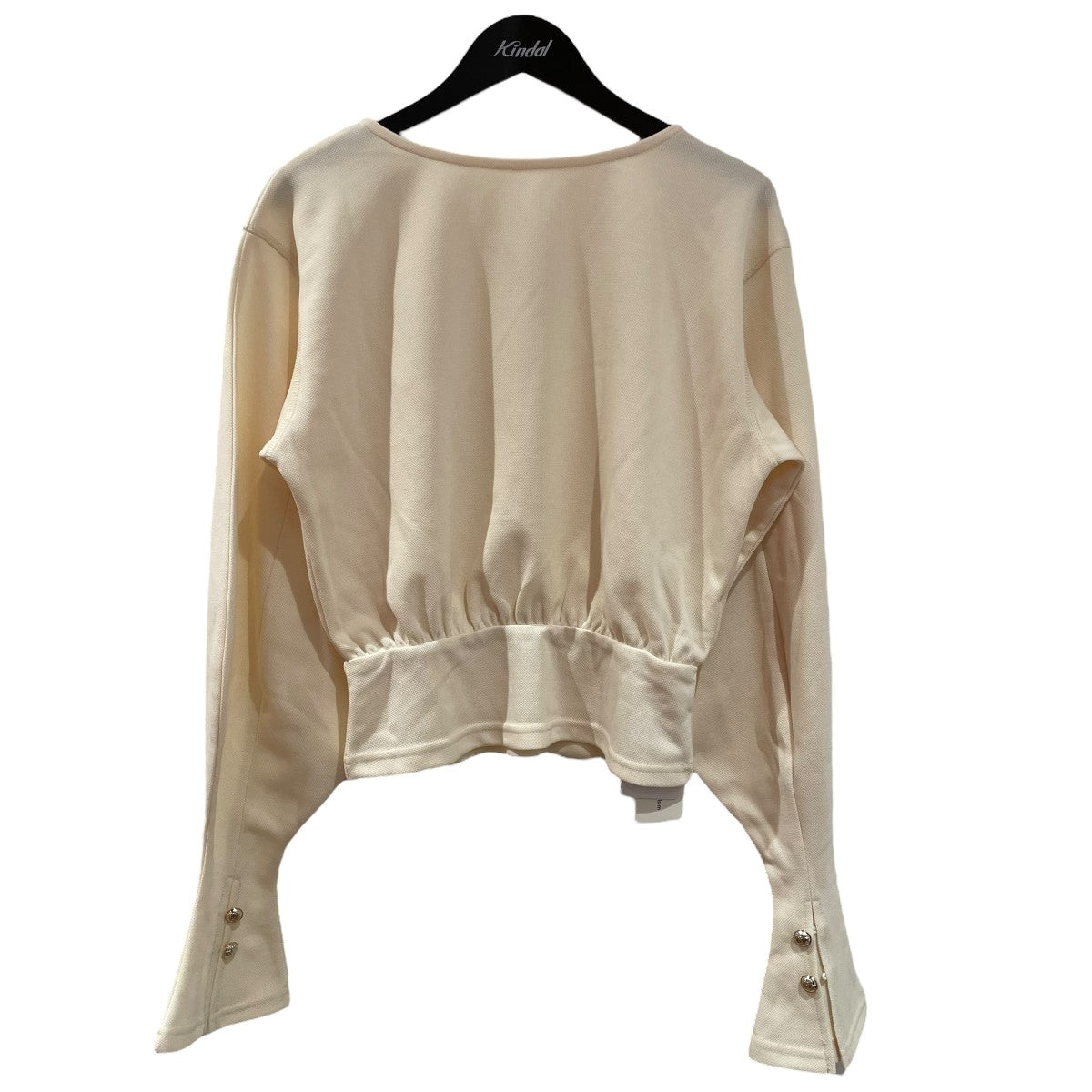 Bell Sleeve Cinched Sweatshirtロングスリーブカットソー