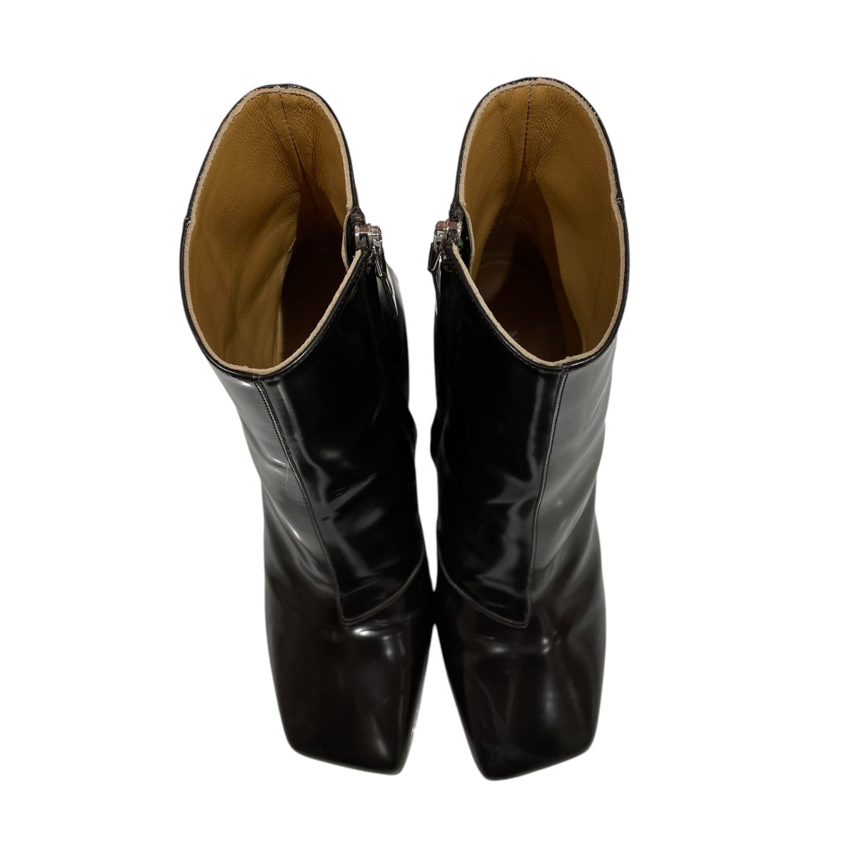 Maison Margiela(メゾンマルジェラ) スクエアトゥ ヒールブーツ