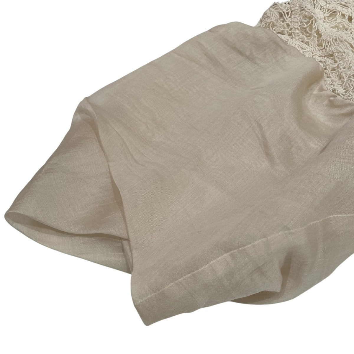 Eaphi(エフィ) cotton lace patchwork docking one piece半袖