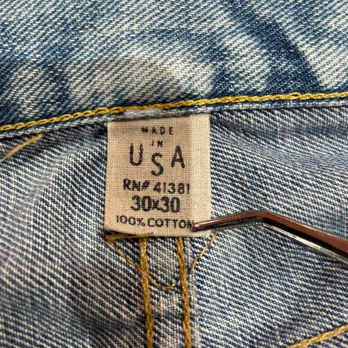 RRL(ダブルアールエル) デニムパンツ41381 41381 インディゴ
