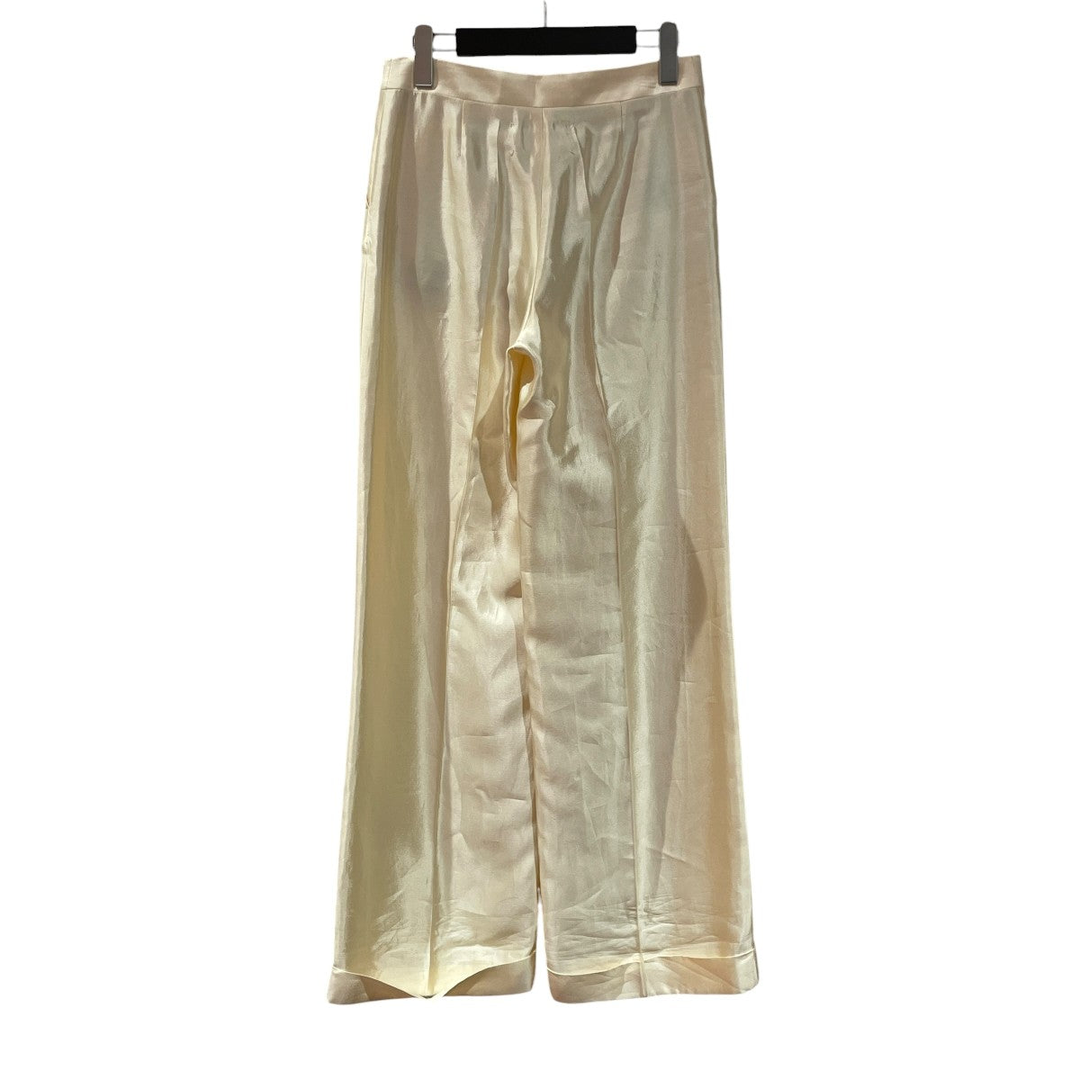 22AWシルクレーヨンワイドスラックススラックスS51KA0566