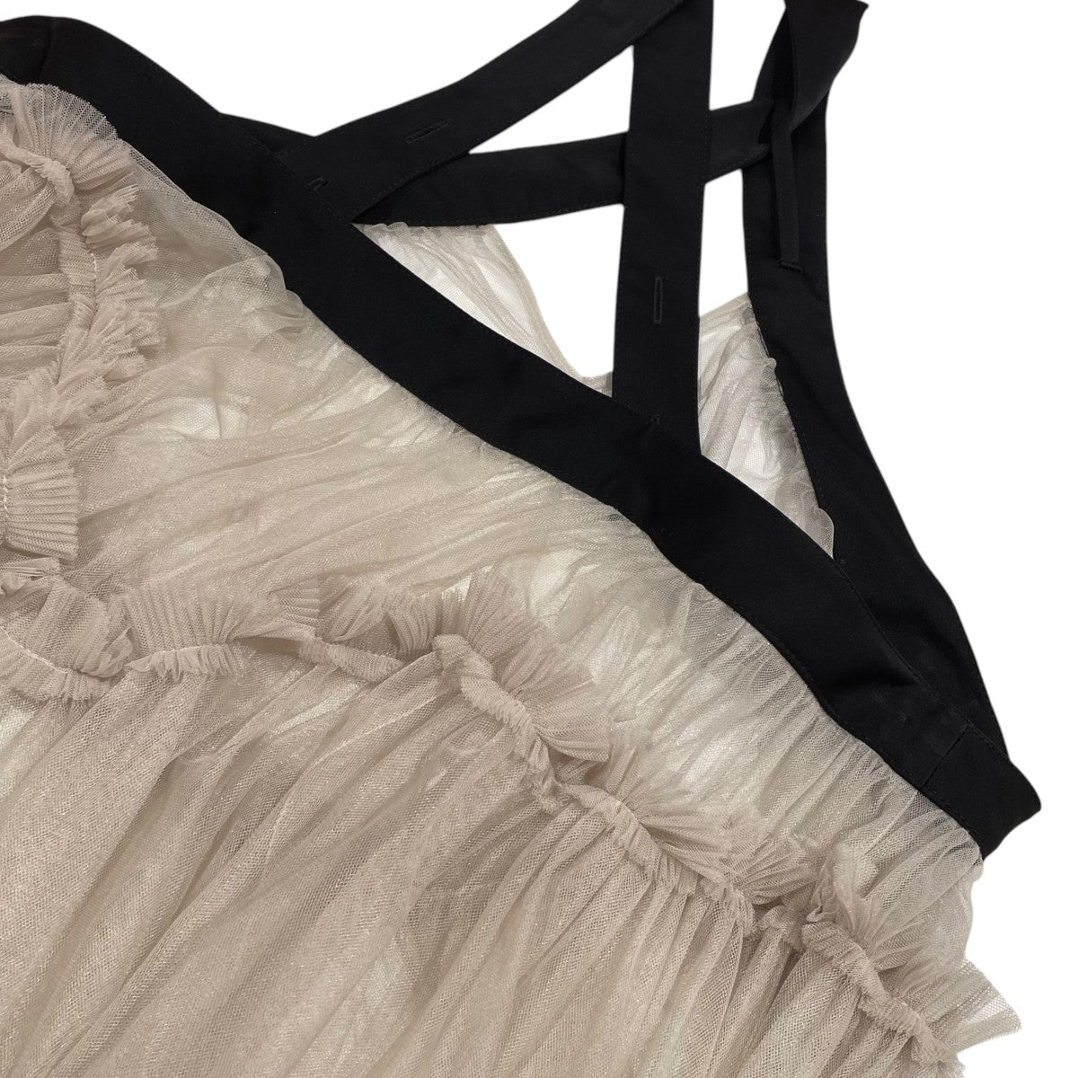 FETICO(フェティコ) TULLE PINAFORE DRESSチュールスカート