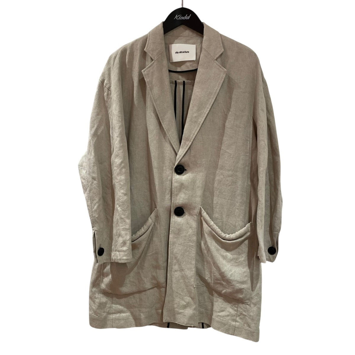 rito structure(リトストラクチャー) リネンオーバーサイズ