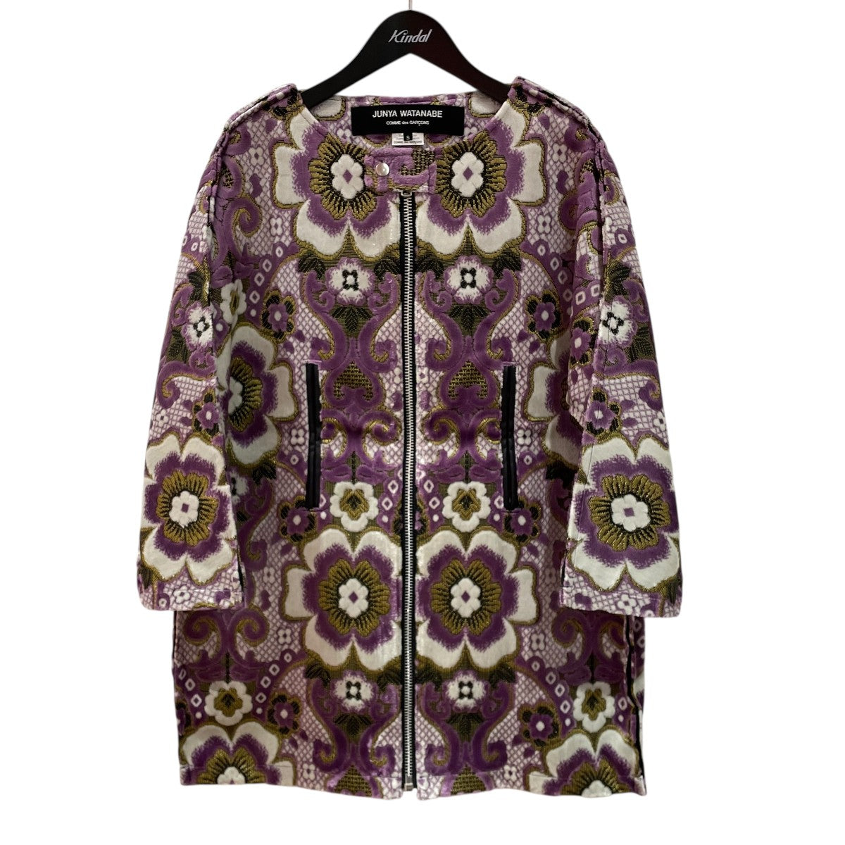JUNYA WATANABE CDG 17AWジップコートJT-J047 古着・中古-1枚目のアイテム画像