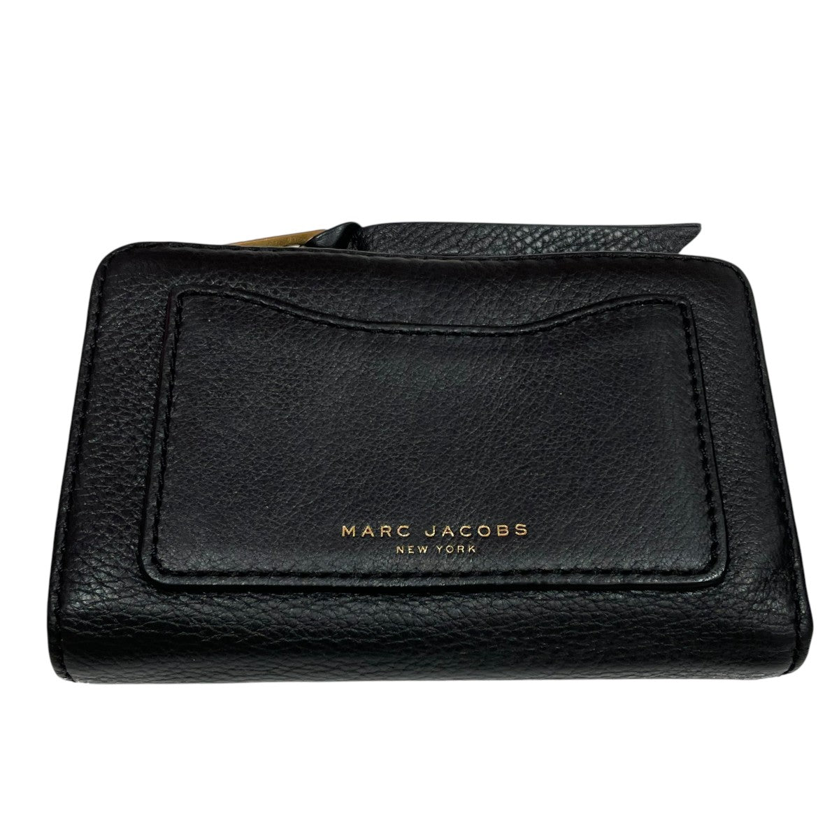 ＼新品・未使用／ ★マークジェイコブス★ コンパクト黒財布 MARC JACOBS マークジェイコブス 二つ折り財布 レディース THE
