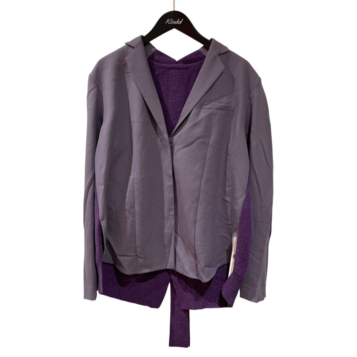 19AWBack Knit Light Jacketテーラードジャケット21A83004