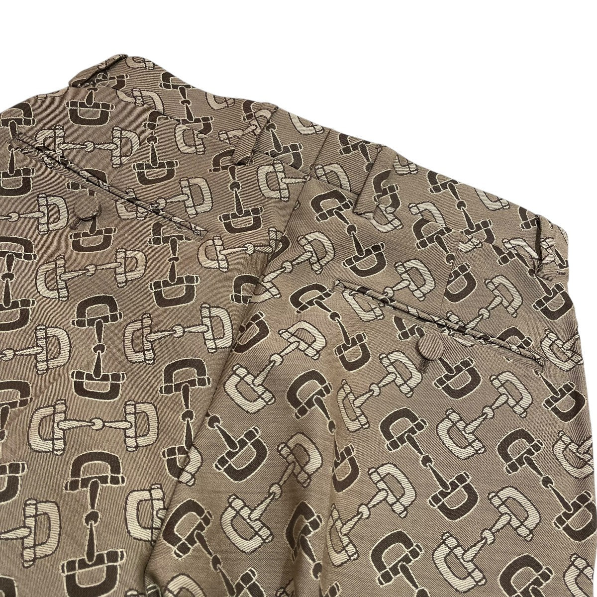 GUCCI(グッチ) スラックス672087 672087 ベージュ サイズ 44｜【公式