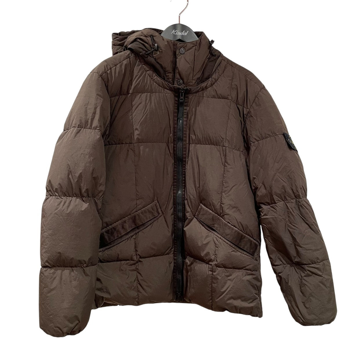 GARMENT DYED CRINKLE REPS NY DOWN JACKETダウンジャケット711540223