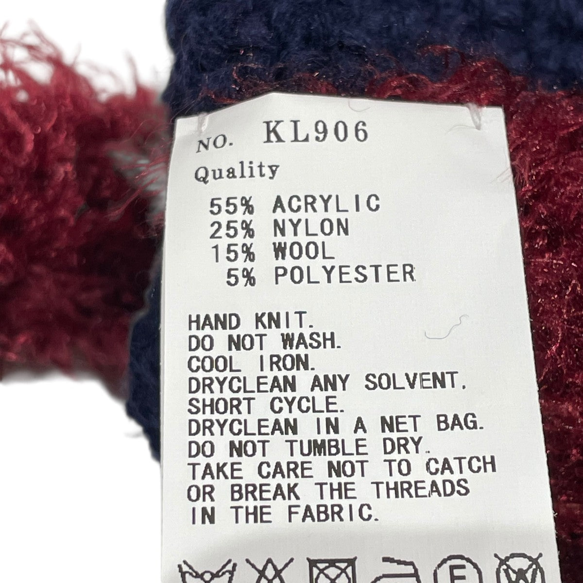 kidill rurumu beanie ニット帽　ビーニー　キディル KIDILL × rurumu キディル ルルムウ WHO KILLED BAMBI HAND KNIT