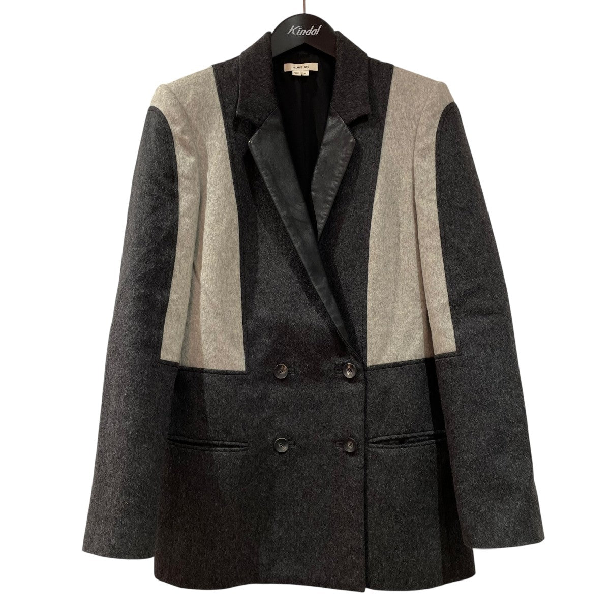 Helmut lang／ヘルムートラング／ブラック チェスターコート サイズ40 Helmut Lang(ヘルムートラング) コート サイズS レディース美品
