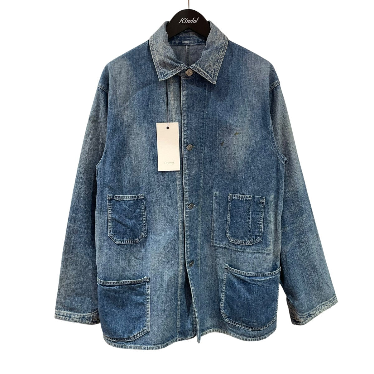 A．PRESSE 24SSUnknown Vintage Denim Coverallデニムジャケット24SAP-01-14K 古着・中古-1枚目のアイテム画像