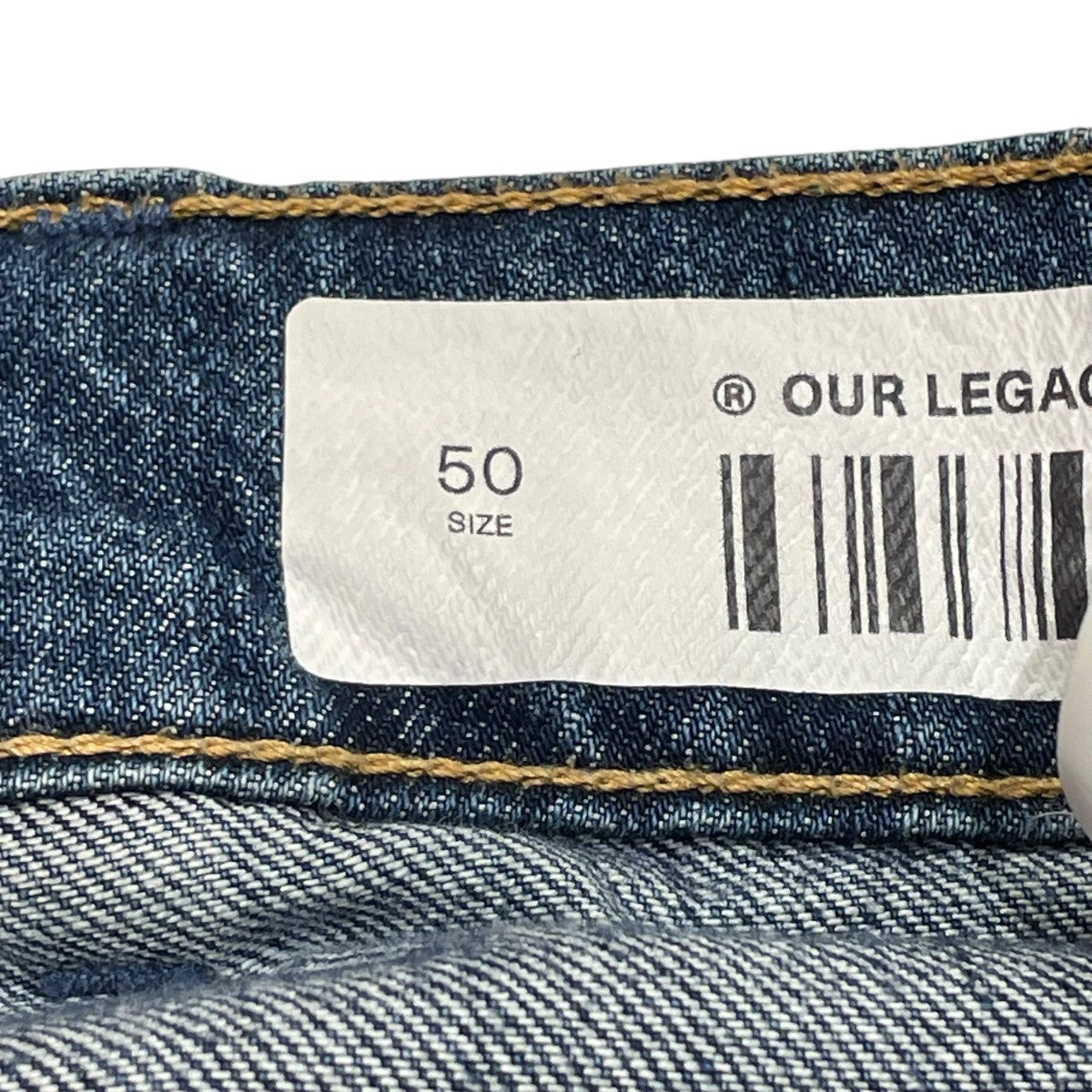 ★OUR LEGACY★トラベルカット シャドウ ウォッシュ デニム ☆OUR LEGACY☆ サードカット デジタルデニム プリント (OUR