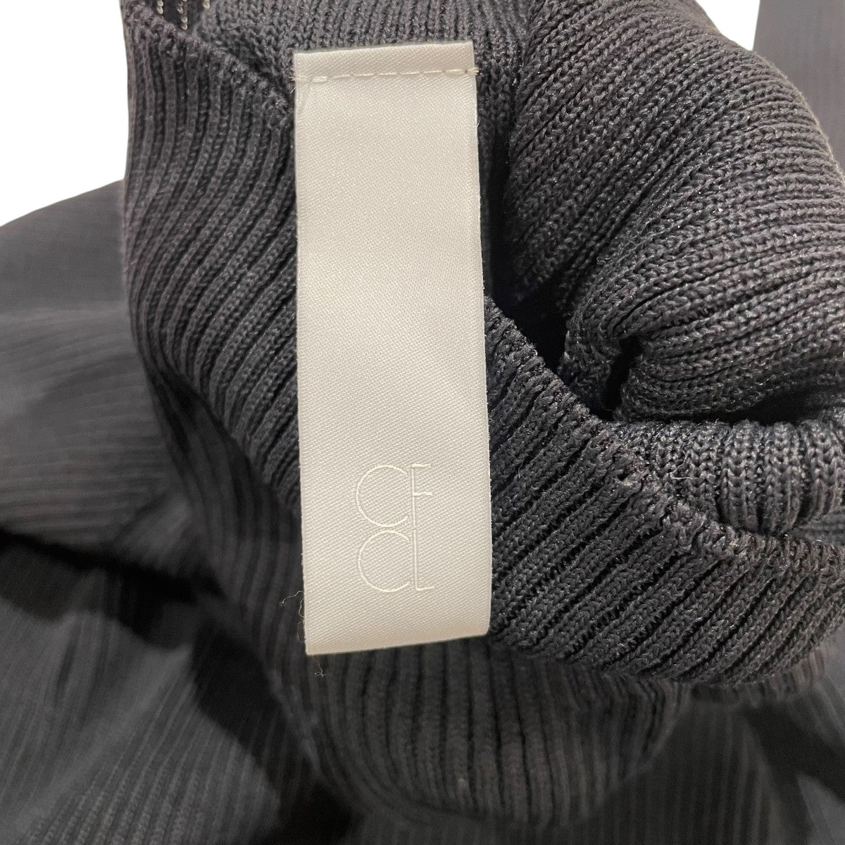 CFCL(シーエフシーエル) RIVULET HIGHNECK LONG SLEEVE DRESS