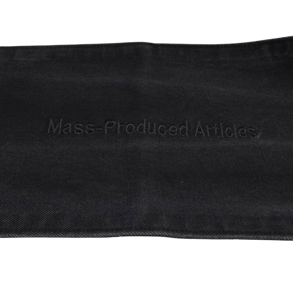 NO MASS PROD デニムストール 古着・中古-4枚目のアイテム画像