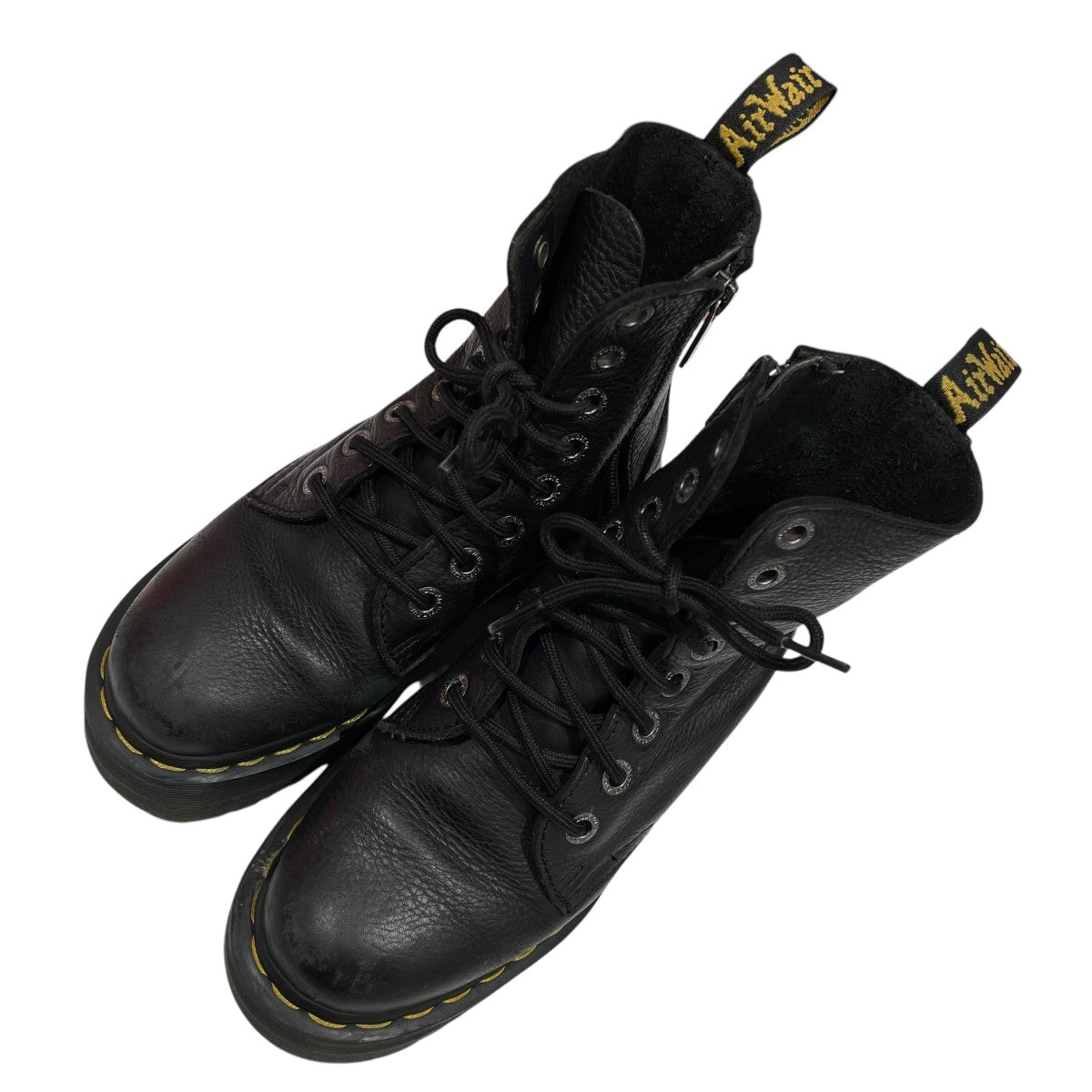 ドクターマーチン ハイカットブーツ 美品】Dr. Martens ドクターマーチンレザー ハイカットブーツ UK4