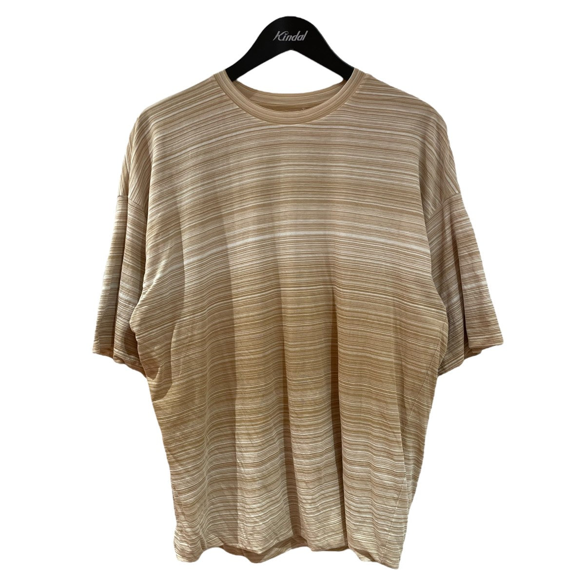 AURALEE(オーラリー) 20SSHard Twist Border Double Cloth半袖 AURALEE(オーラリー) 20SSHard Twist Border Double Cloth半袖