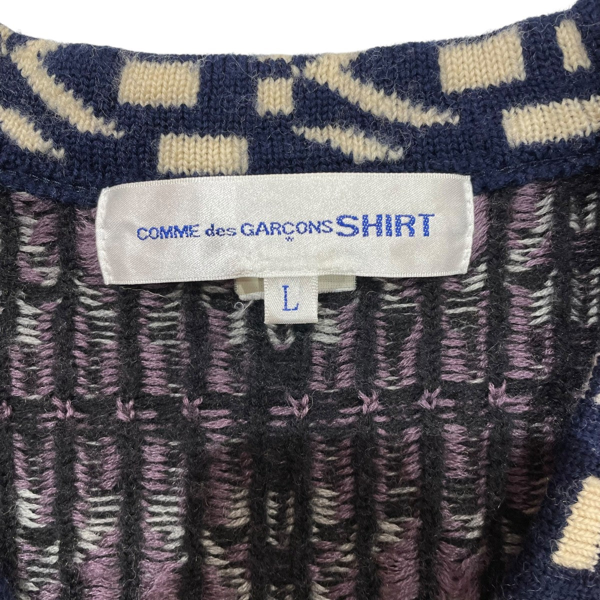 COMME des GARCONS SHIRT(コムデギャルソンシャツ) カーディガン