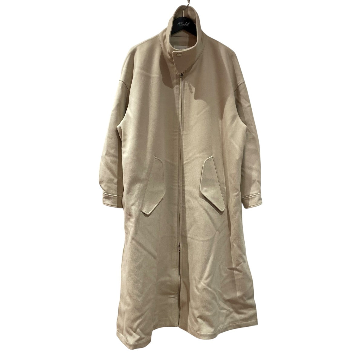 THE RERACS 22AWHIGH NECK COAT SUPER140コート22FW-RECT-336L-J 古着・中古-1枚目のアイテム画像