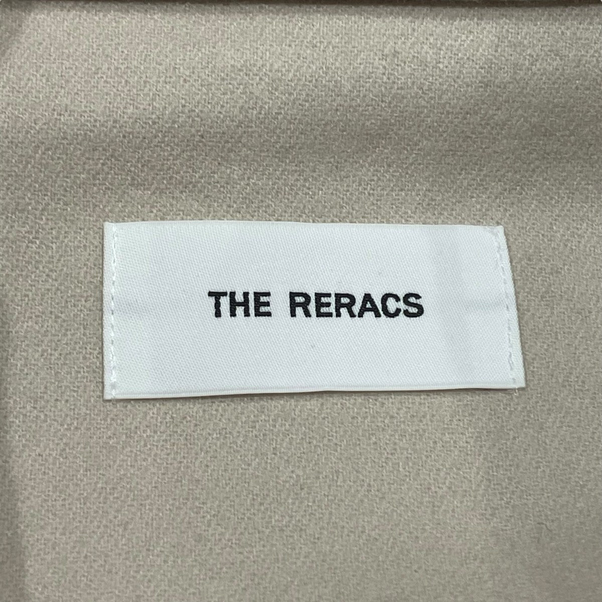THE RERACS 22AWHIGH NECK COAT SUPER140コート22FW-RECT-336L-J 古着・中古-6枚目のアイテム画像