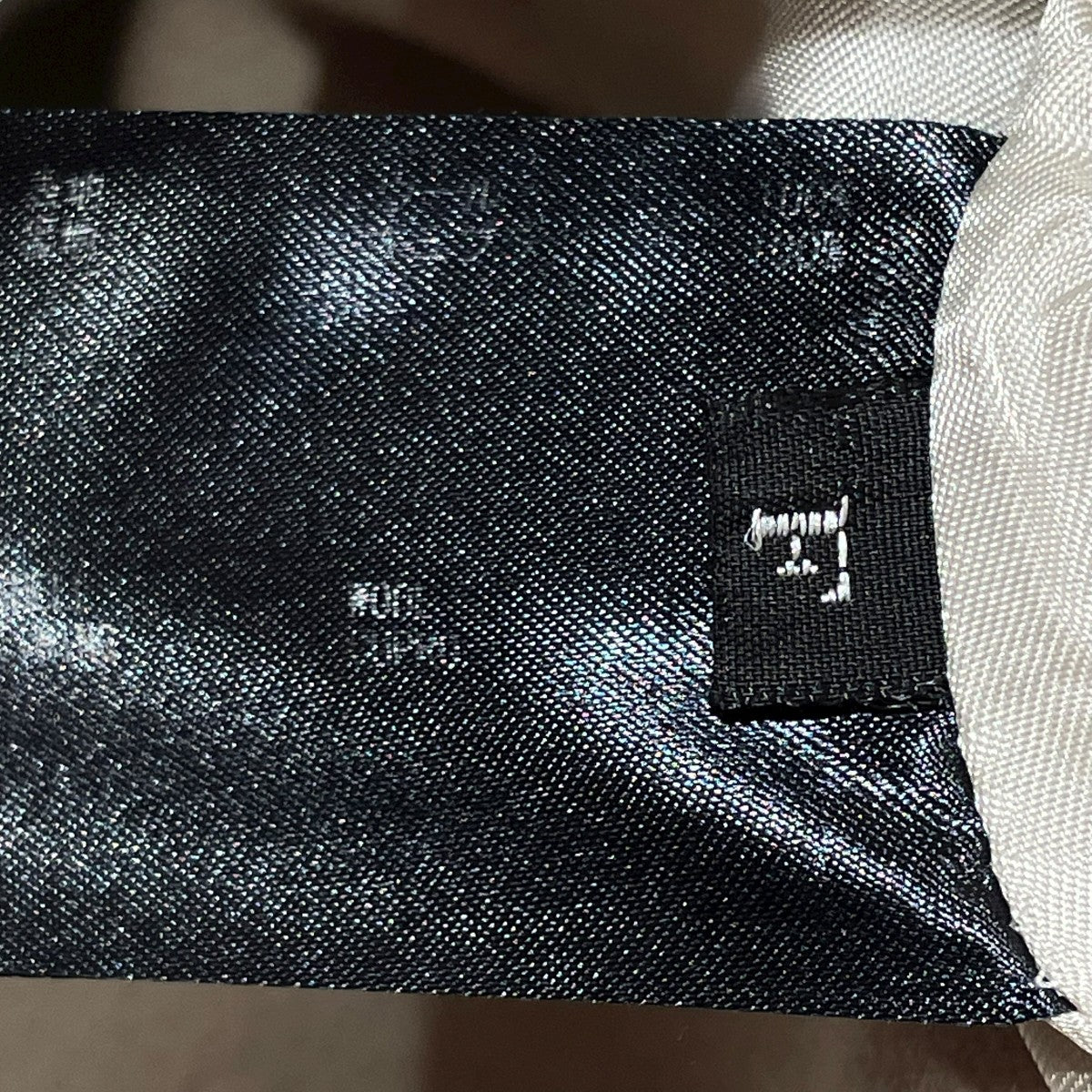 THE RERACS 22AWHIGH NECK COAT SUPER140コート22FW-RECT-336L-J 古着・中古-7枚目のアイテム画像