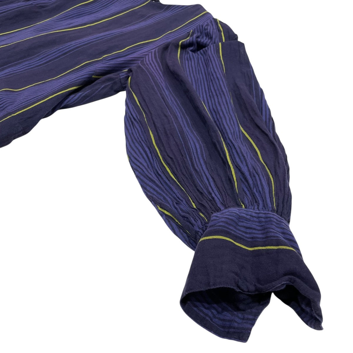 ne quittez pas(ヌキテパ) Cotton Voile Stripe Back Twisted