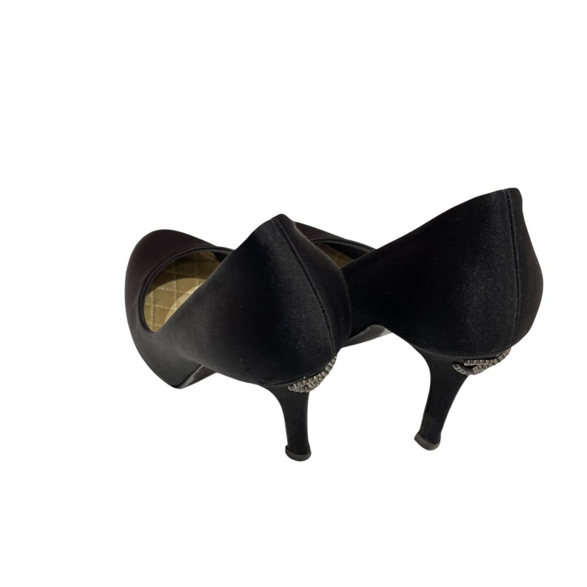 専用CHANEL ブラック パールヒール パンプス 専用CHANEL ブラック パールヒール パンプス