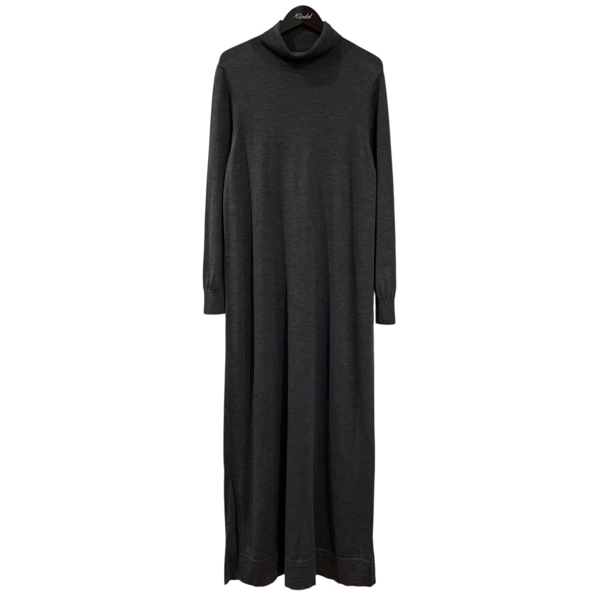極美品♪ グラフペーパー 21SS マットサテン ロングワンピース 日本製 極美品♪ グラフペーパー 21SS マットサテン ロングワンピース