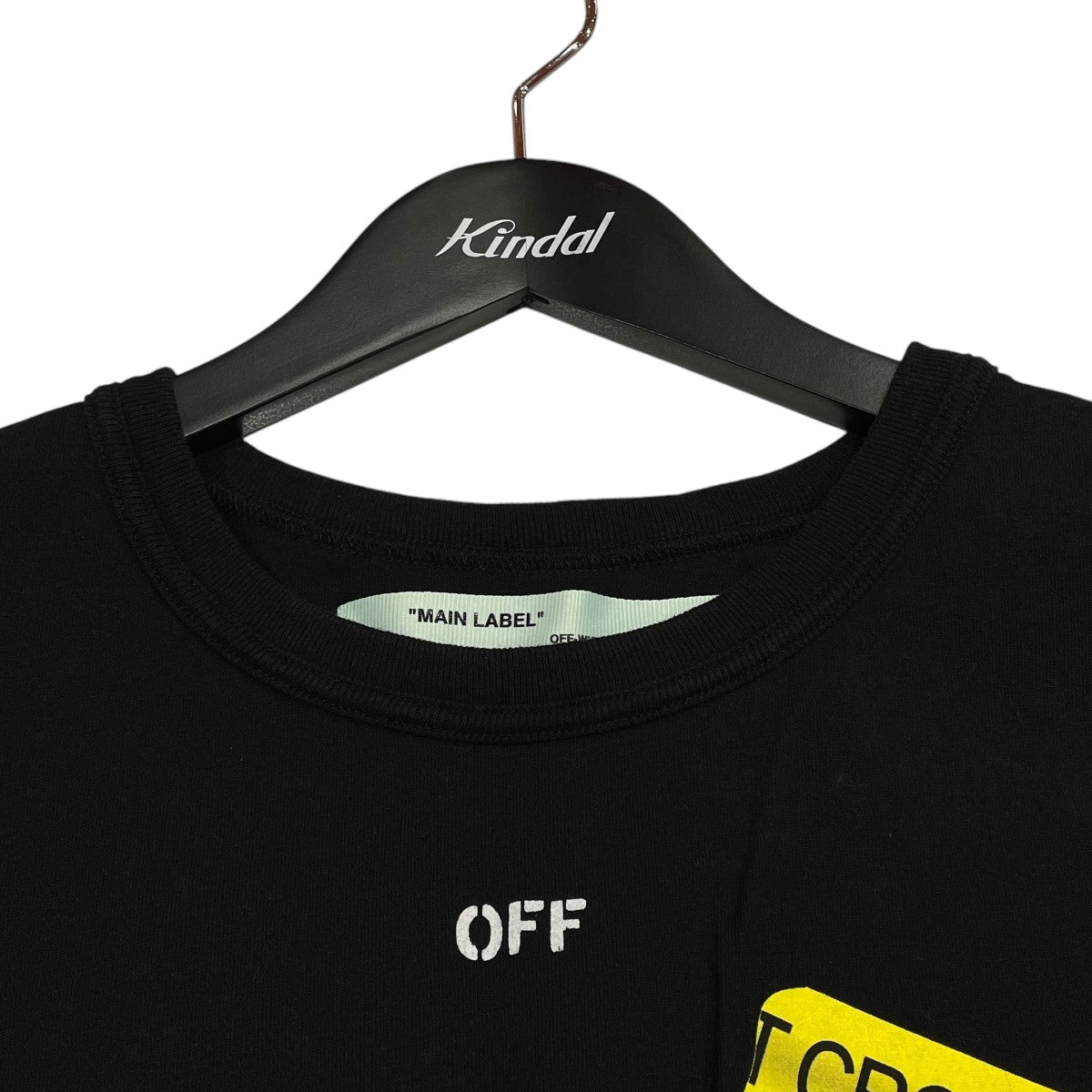 OFFWHITE(オフホワイト) 18S ファイヤーテープT半袖シャツ OFFWHITE(オフホワイト) 18S ファイヤーテープT半袖シャツ