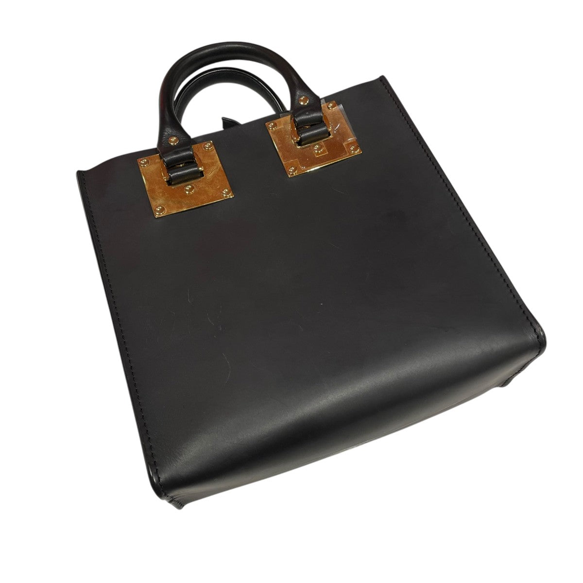 人気商品の再入荷情報をお届け！ SOPHIE HULME(ソフィーヒュルム) 2WAYバッグ ブラック｜【公式 バッグ